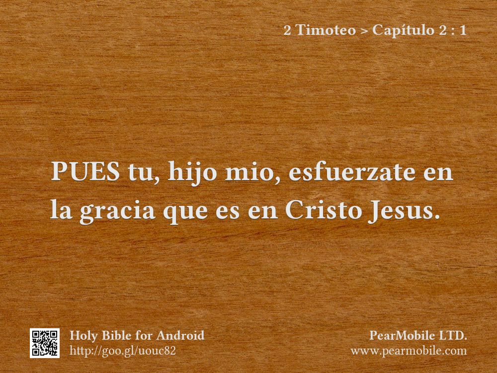 2 Timoteo, Capítulo 2:1